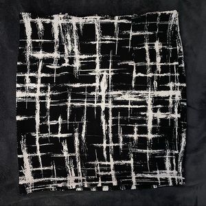 Eight sixty black and white Mini skirt